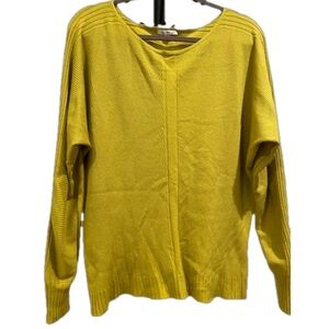 Vila Milano Mustard Green Sweater - sz XL